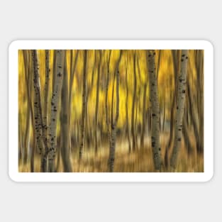 Fall Abstract Sticker